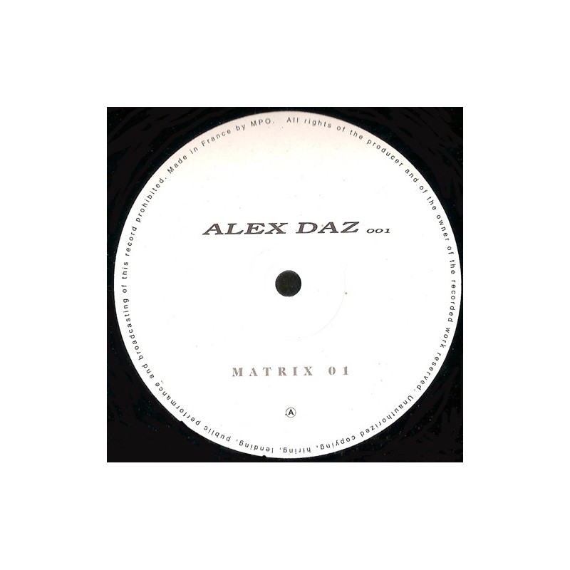 Alex Daz ‎– Matrix