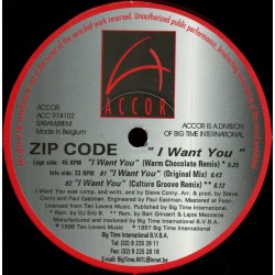 Zip Code I Want You