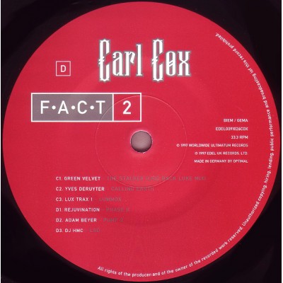 Carl Cox - F.A.C.T. 2