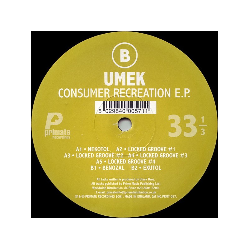 Umek - Consumer Recreation