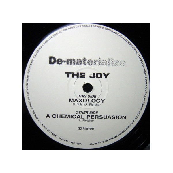 The Joy ‎- Maxology / Chemical