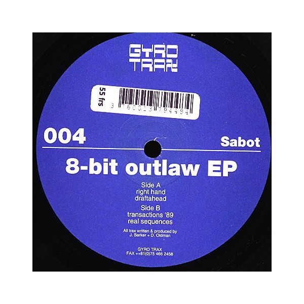 Sabot ‎- 8-Bit Outlaw EP